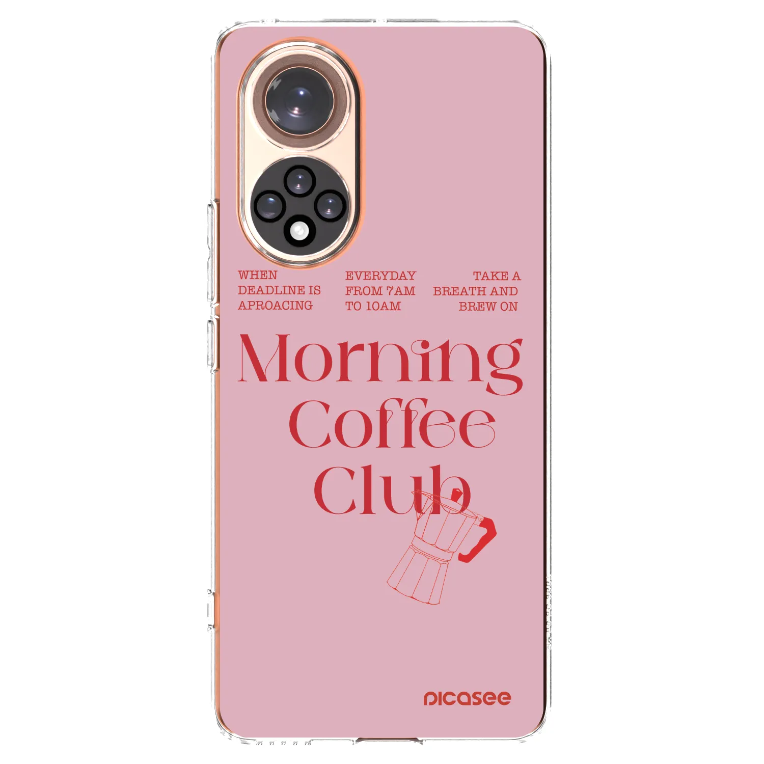 Picasee διαφανής θήκη σιλικόνης Honor 50 5G - Morning