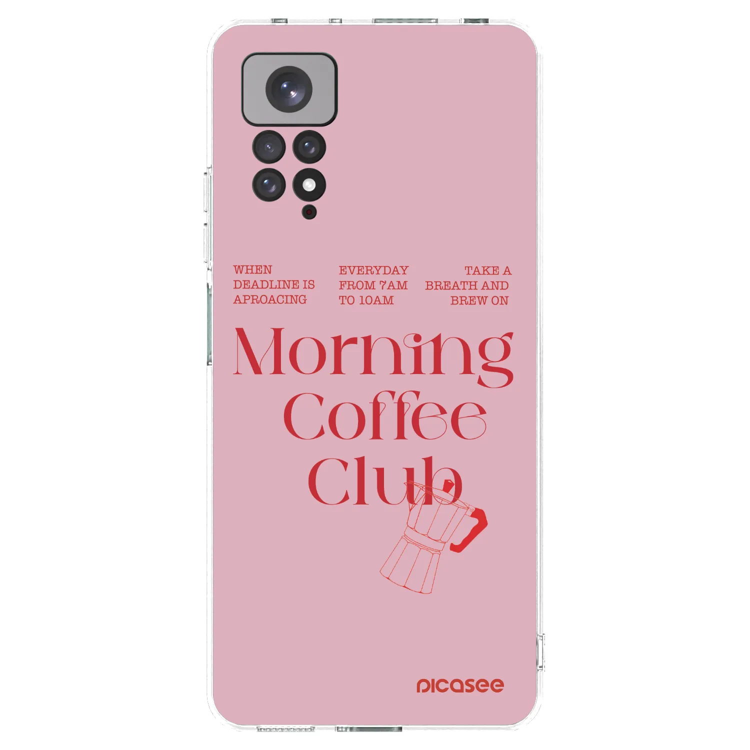 Picasee διαφανής θήκη σιλικόνης Xiaomi Redmi Note 11S 4G - Morning