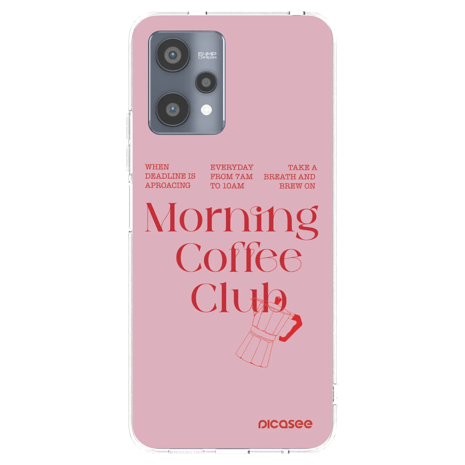 Picasee διαφανής θήκη σιλικόνης Realme 9 Pro 5G - Morning