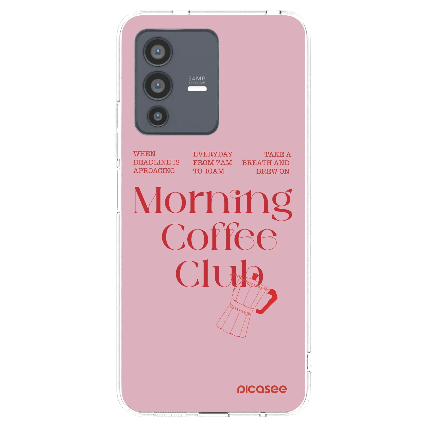 Picasee διαφανής θήκη σιλικόνης Vivo V23 5G - Morning