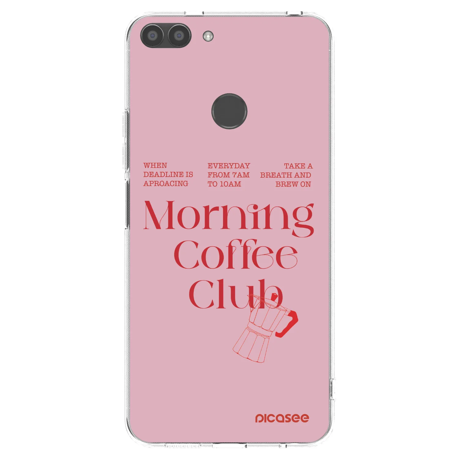 Picasee διαφανής θήκη σιλικόνης Huawei P Smart - Morning