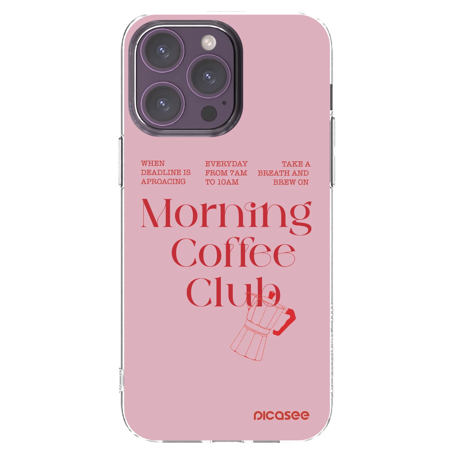 Picasee διαφανής θήκη σιλικόνης Apple iPhone 14 Pro Max - Morning