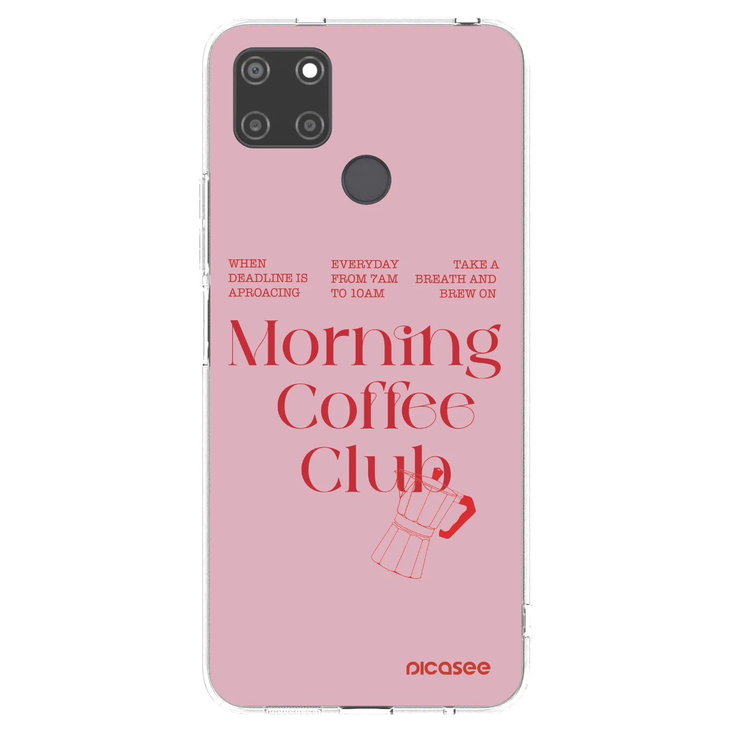 Picasee διαφανής θήκη σιλικόνης Realme C21Y - Morning