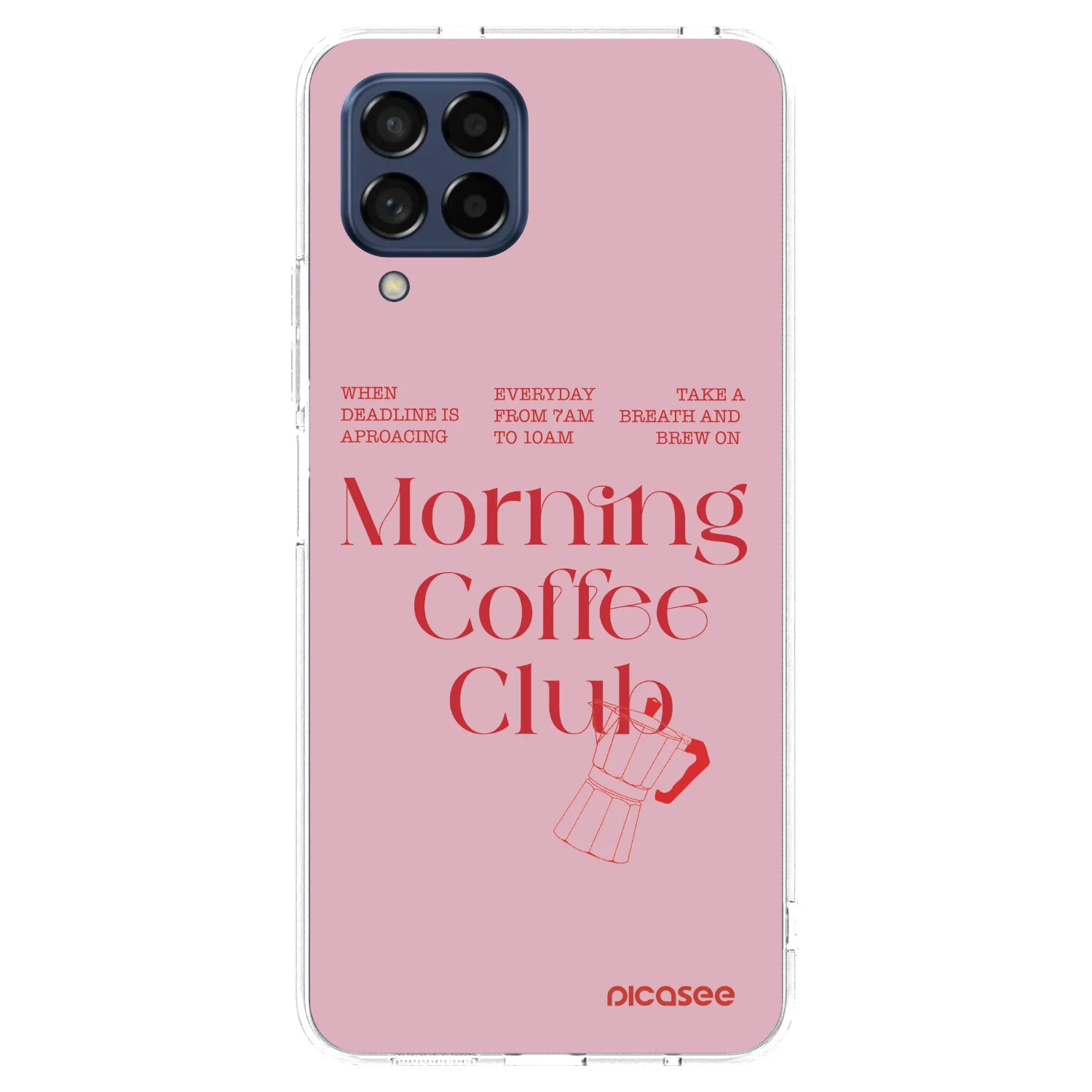 Picasee διαφανής θήκη σιλικόνης Samsung Galaxy M53 5G - Morning