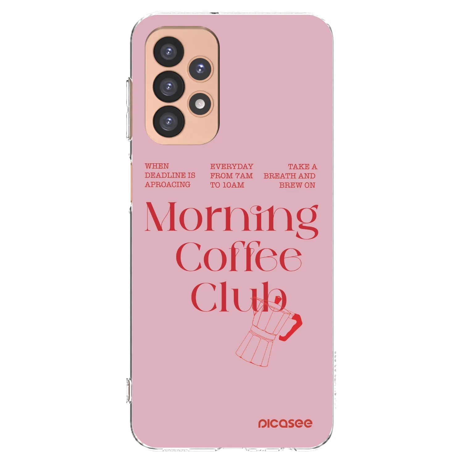 Picasee διαφανής θήκη σιλικόνης Samsung Galaxy A23 A236B 5G - Morning