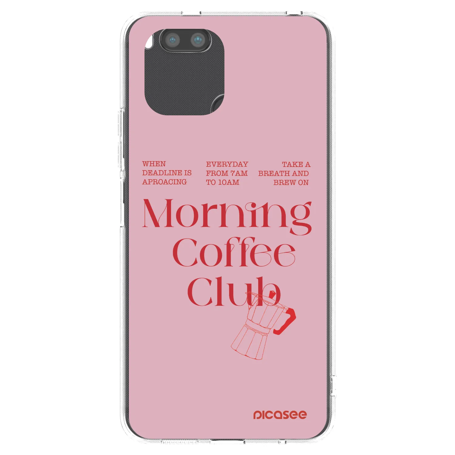 Picasee διαφανής θήκη σιλικόνης Xiaomi Redmi A1 - Morning