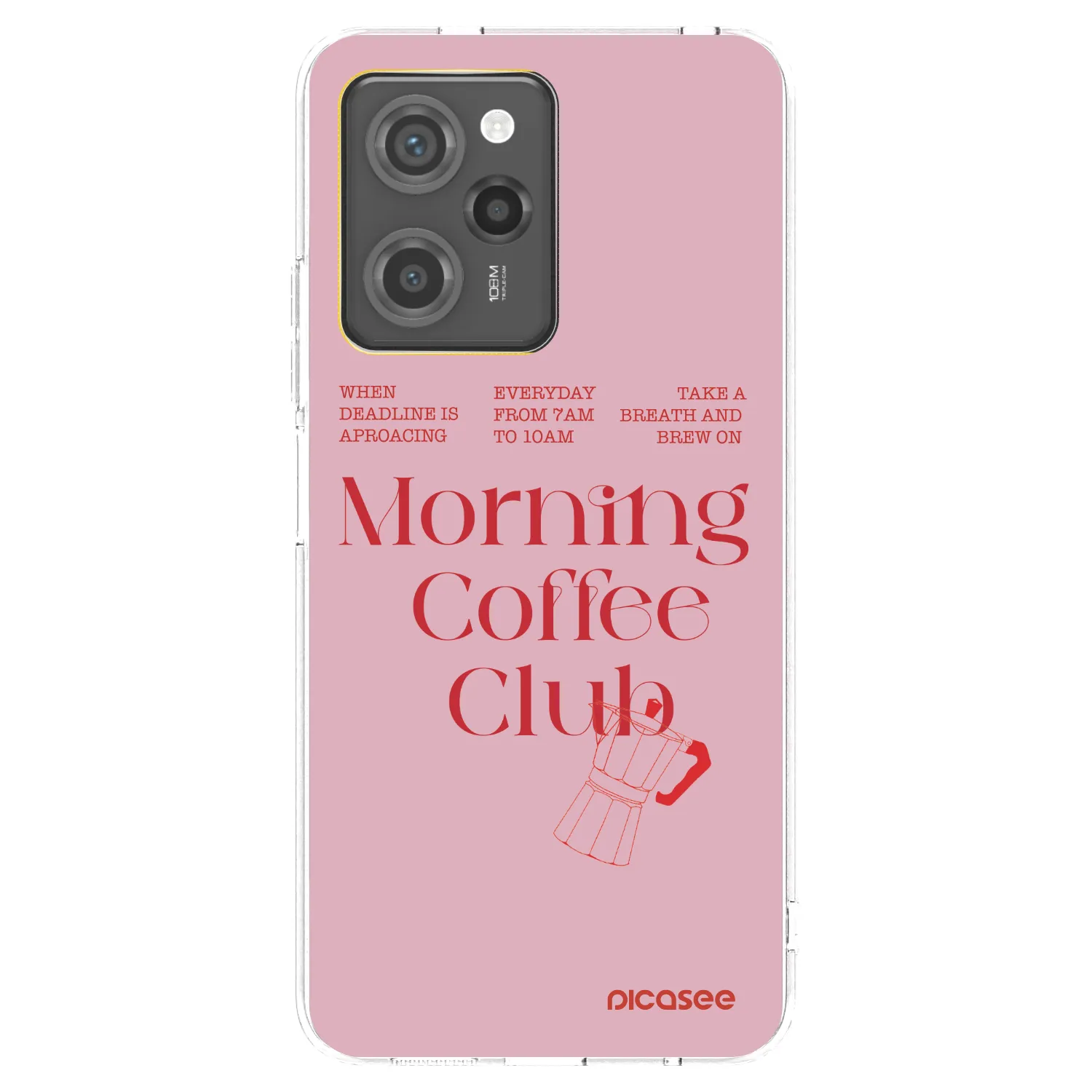 Picasee διαφανής θήκη σιλικόνης Xiaomi Poco X5 Pro - Morning