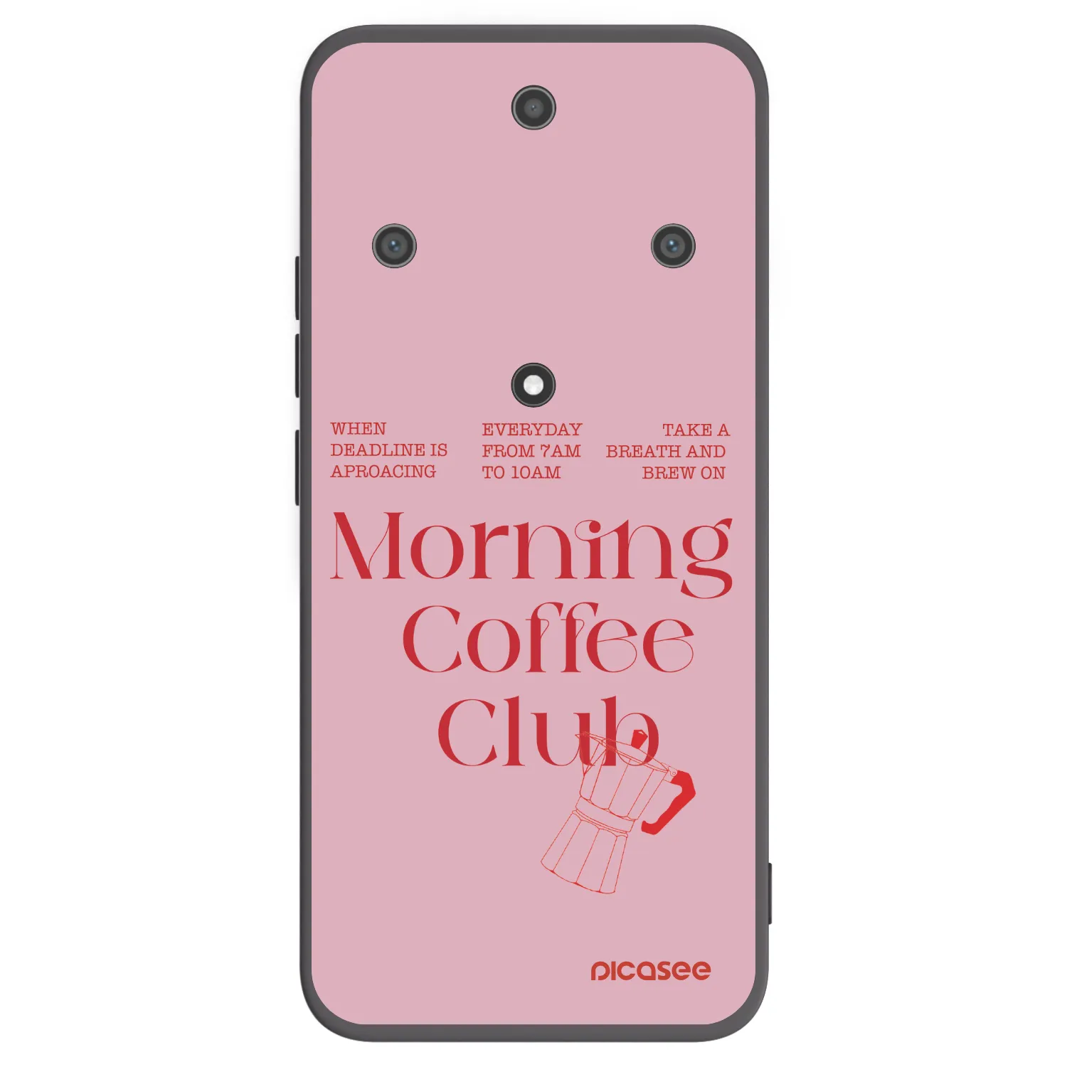 Picasee Μαύρη θήκη σιλικόνης για Honor Magic5 Lite 5G - Morning