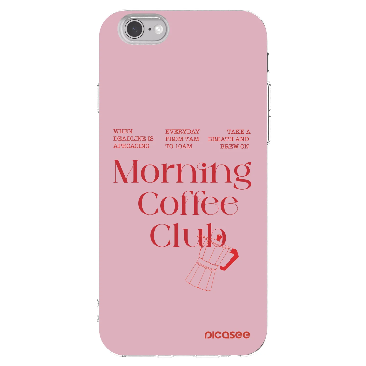 Picasee διαφανής θήκη σιλικόνης Apple iPhone 6/6S - Morning