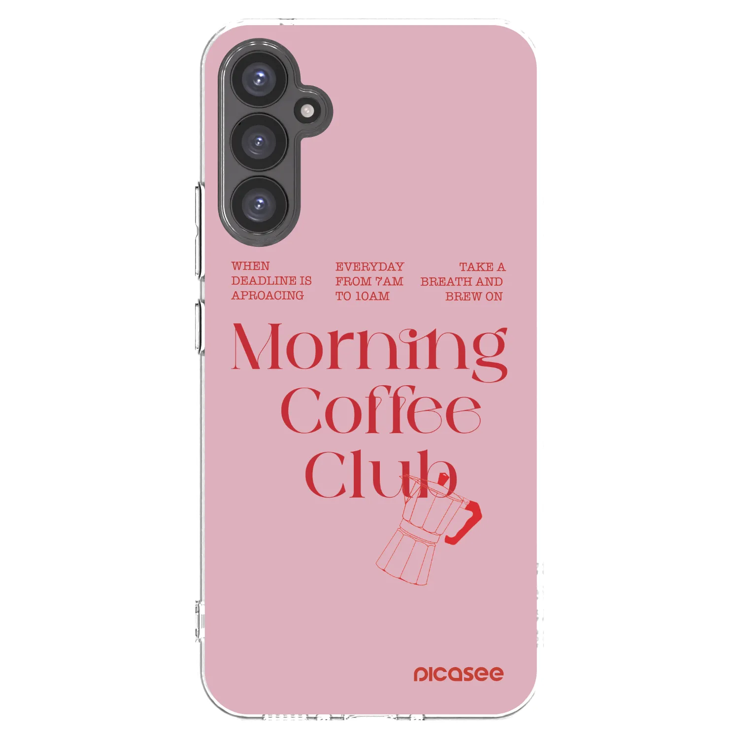 Picasee διαφανής θήκη σιλικόνης Samsung Galaxy A34 5G A346B - Morning