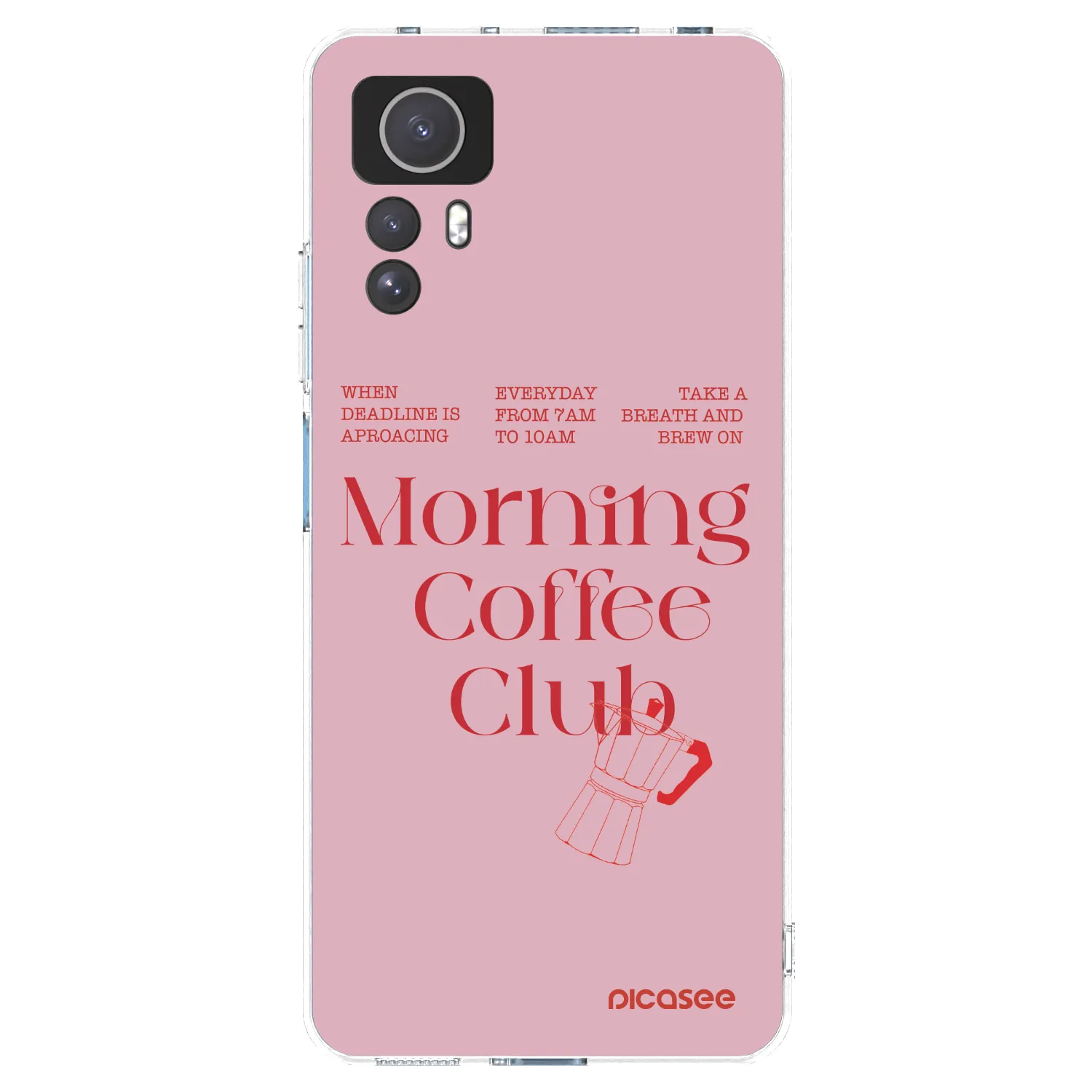 Picasee διαφανής θήκη σιλικόνης Xiaomi Redmi Note 12S - Morning