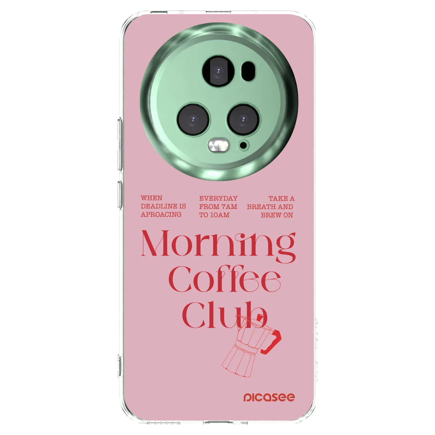 Picasee διαφανής θήκη σιλικόνης Honor Magic5 Pro - Morning