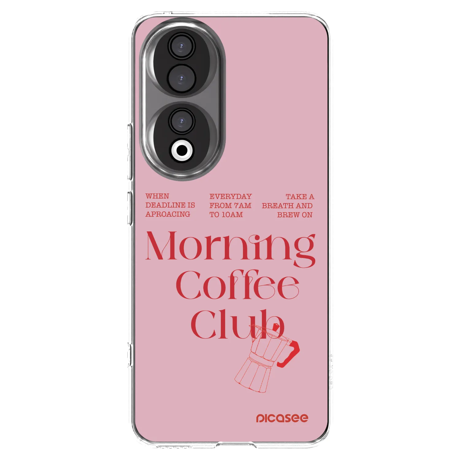 Picasee διαφανής θήκη σιλικόνης Honor 90 5G - Morning