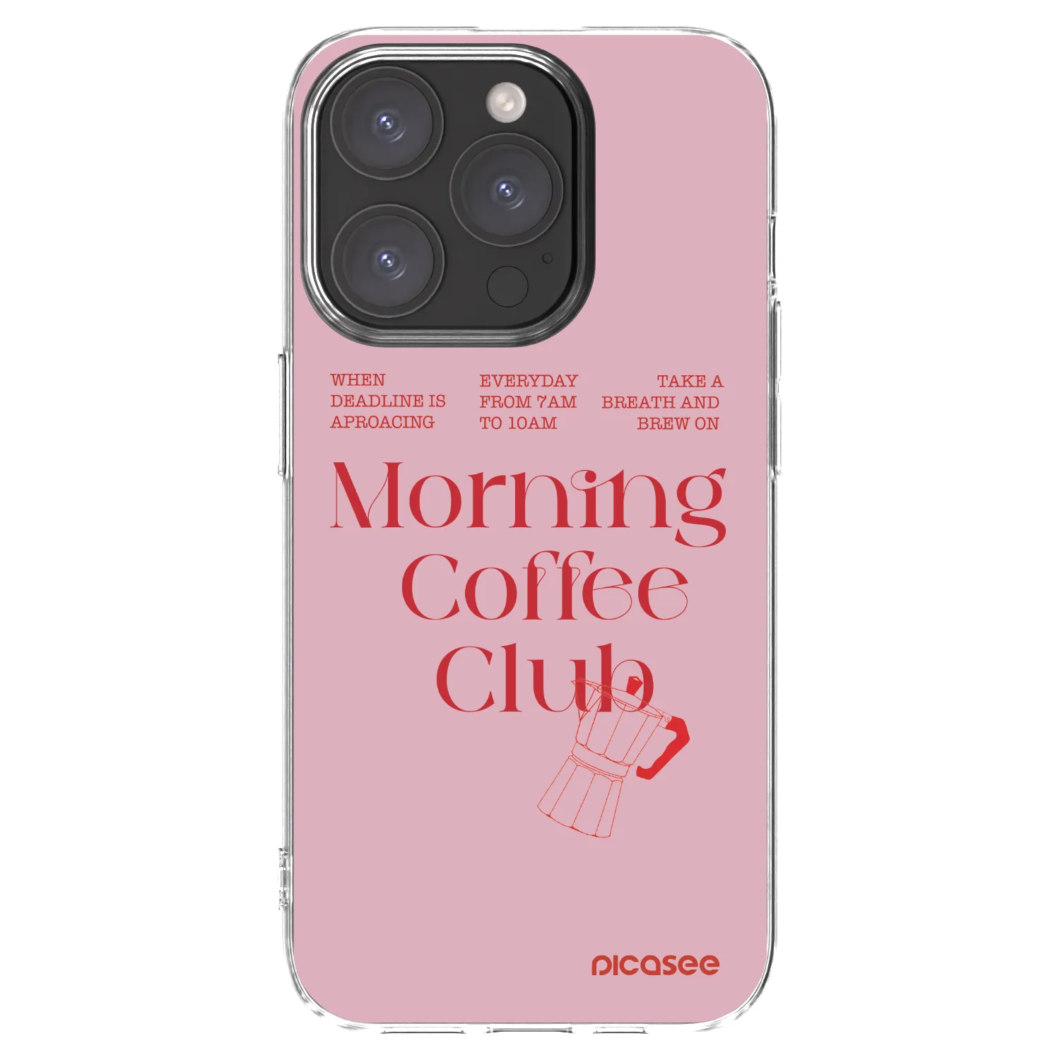 Picasee διαφανής θήκη σιλικόνης Apple iPhone 15 Pro - Morning