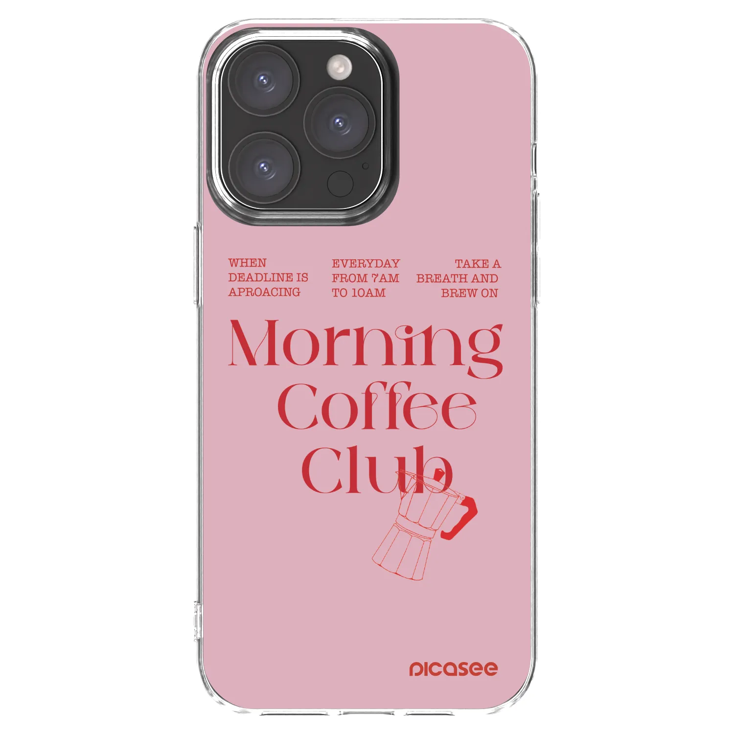 Picasee διαφανής θήκη σιλικόνης Apple iPhone 15 Pro Max - Morning
