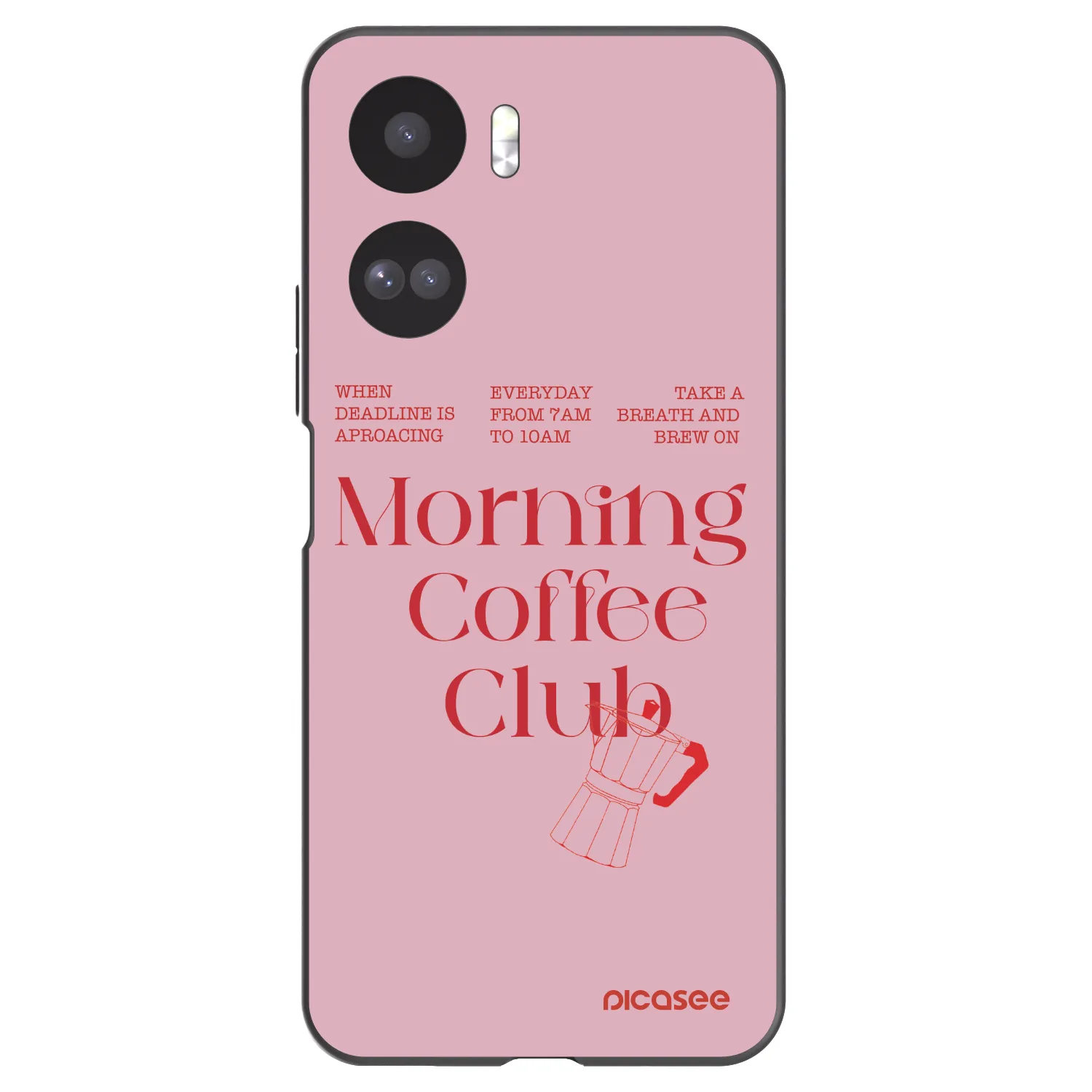 Picasee Μαύρη θήκη σιλικόνης για Honor 90 Lite 5G - Morning