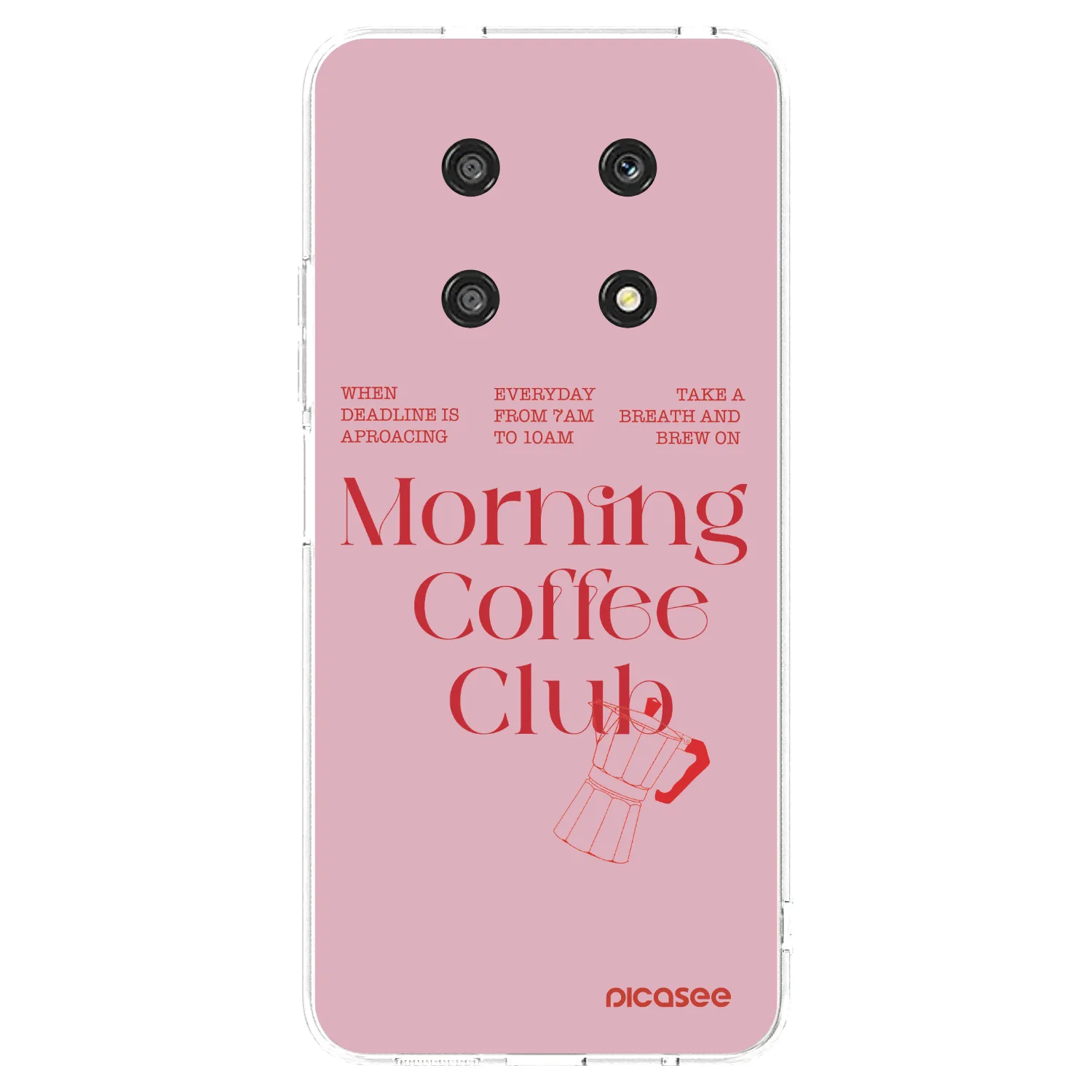 Picasee διαφανής θήκη σιλικόνης Honor Magic4 Lite 5G - Morning