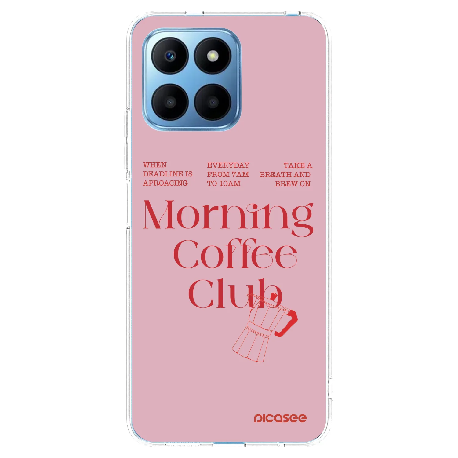 Picasee διαφανής θήκη σιλικόνης Honor 70 Lite - Morning