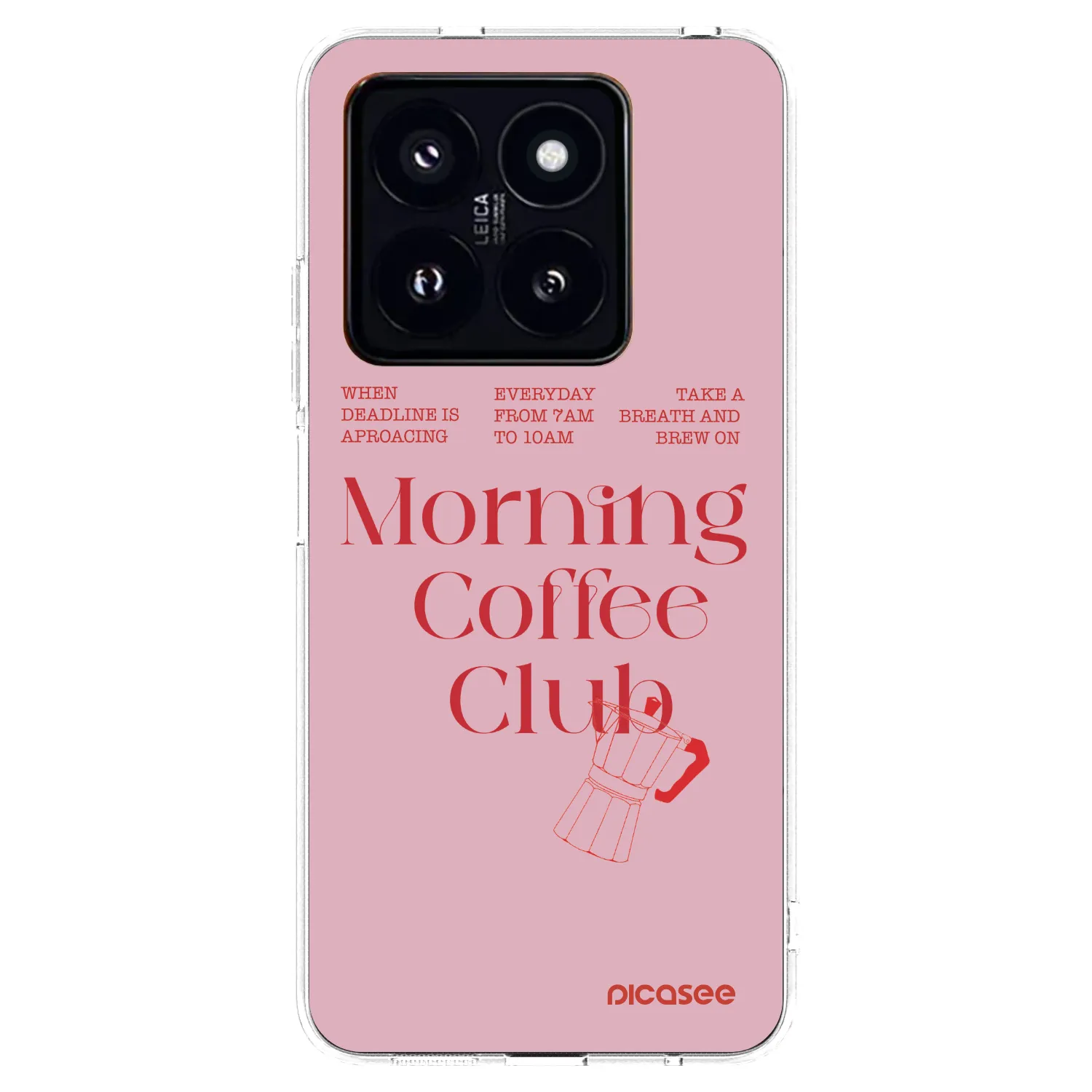 Picasee διαφανής θήκη σιλικόνης Xiaomi 14 Pro - Morning