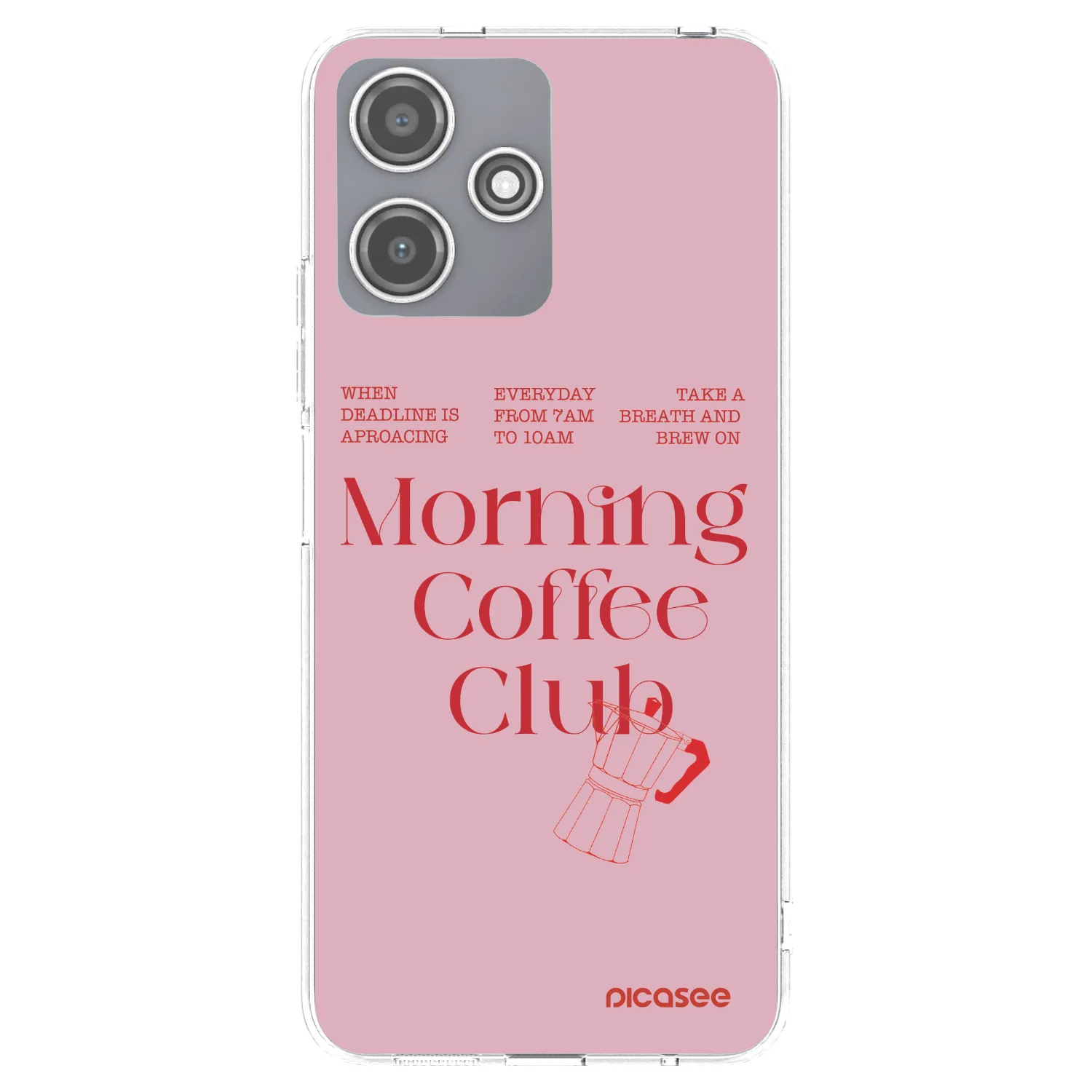 Picasee διαφανής θήκη σιλικόνης Xiaomi Redmi 12 5G - Morning