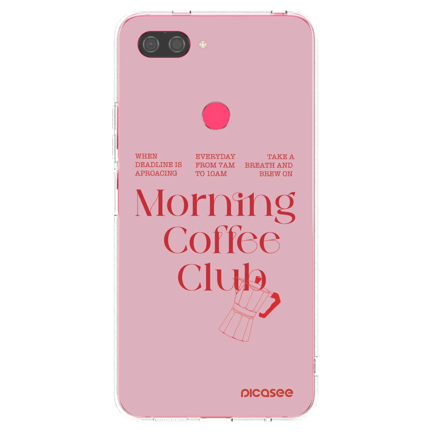 Picasee διαφανής θήκη σιλικόνης Xiaomi Mi 8 Lite - Morning