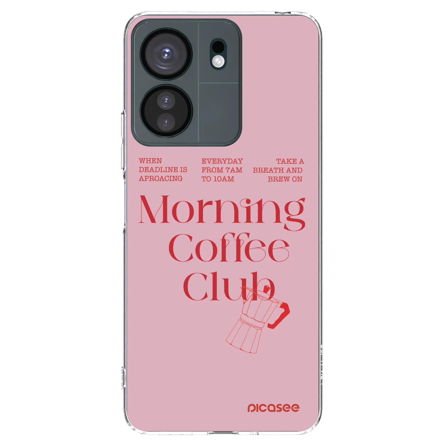 Picasee διαφανής θήκη σιλικόνης Xiaomi Redmi 13C 4G - Morning