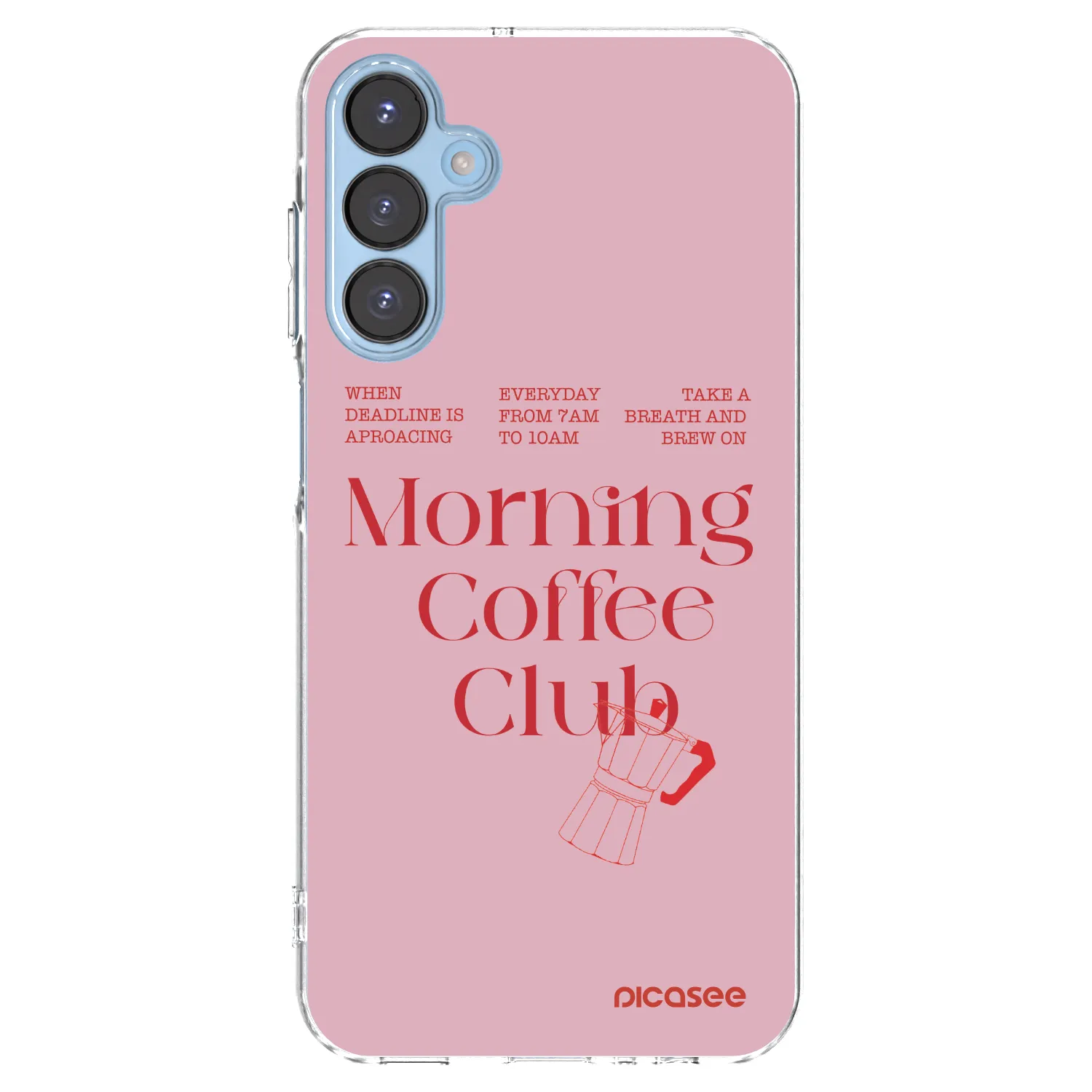 Picasee διαφανής θήκη σιλικόνης Samsung Galaxy A15 A156B 5G - Morning