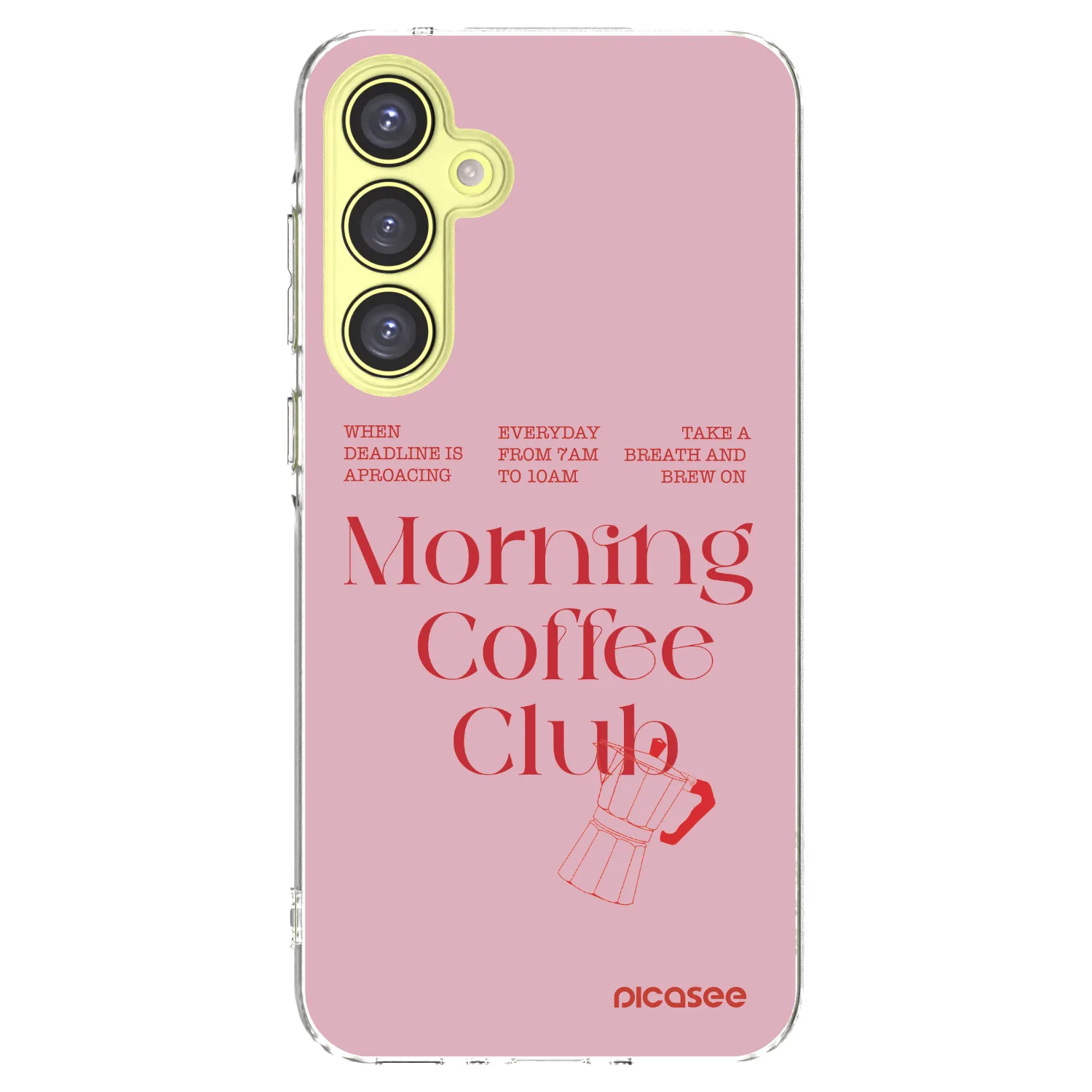 Picasee διαφανής θήκη σιλικόνης Samsung Galaxy A35 5G A356B - Morning