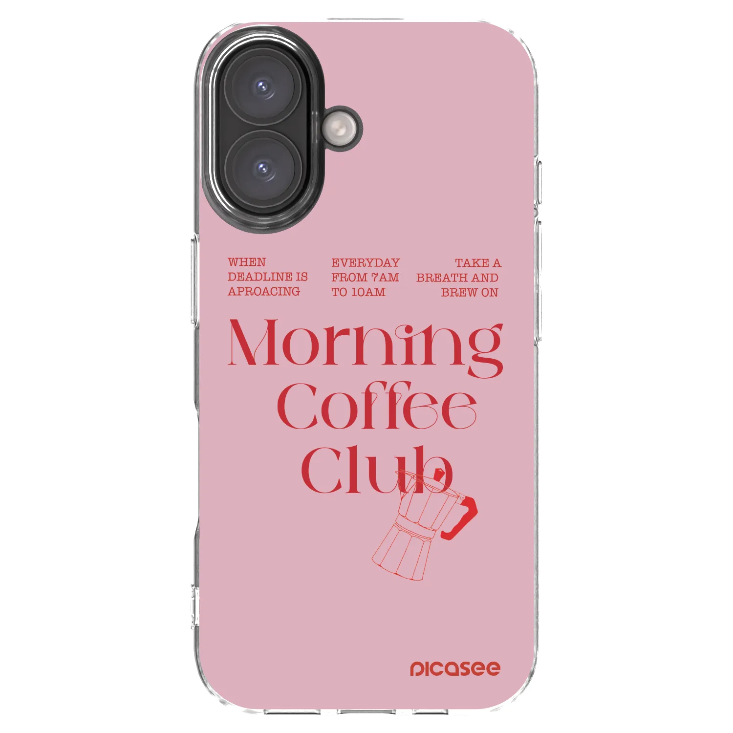 Picasee διαφανής θήκη σιλικόνης Apple iPhone 16 - Morning
