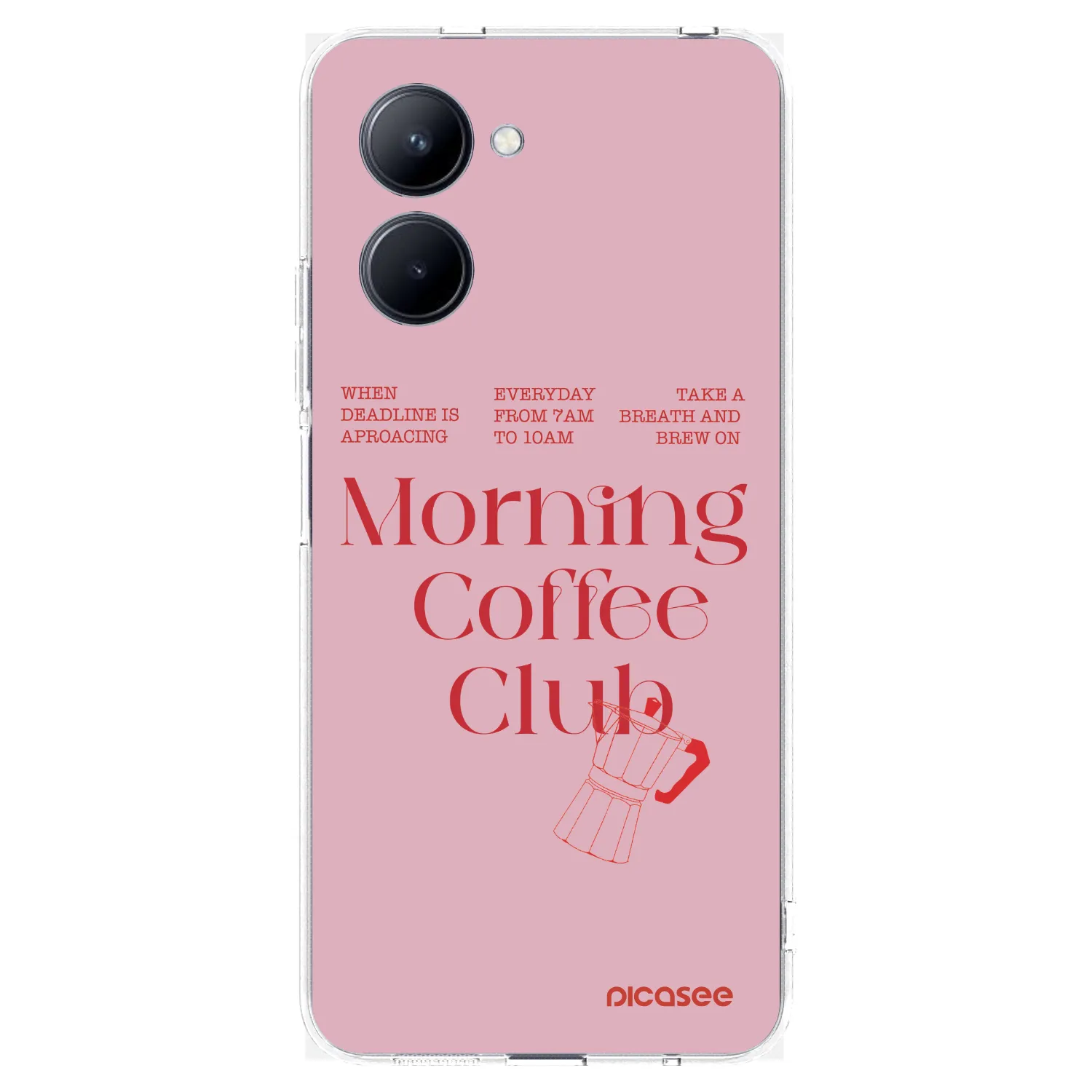 Picasee διαφανής θήκη σιλικόνης Realme C33 (2023) - Morning