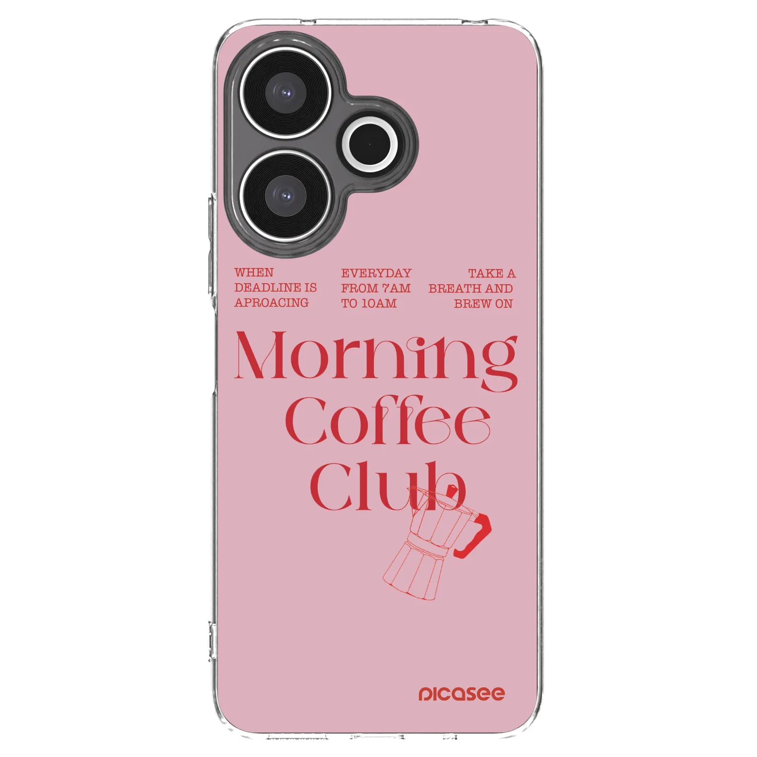Picasee διαφανής θήκη σιλικόνης Xiaomi Redmi 13 4G - Morning