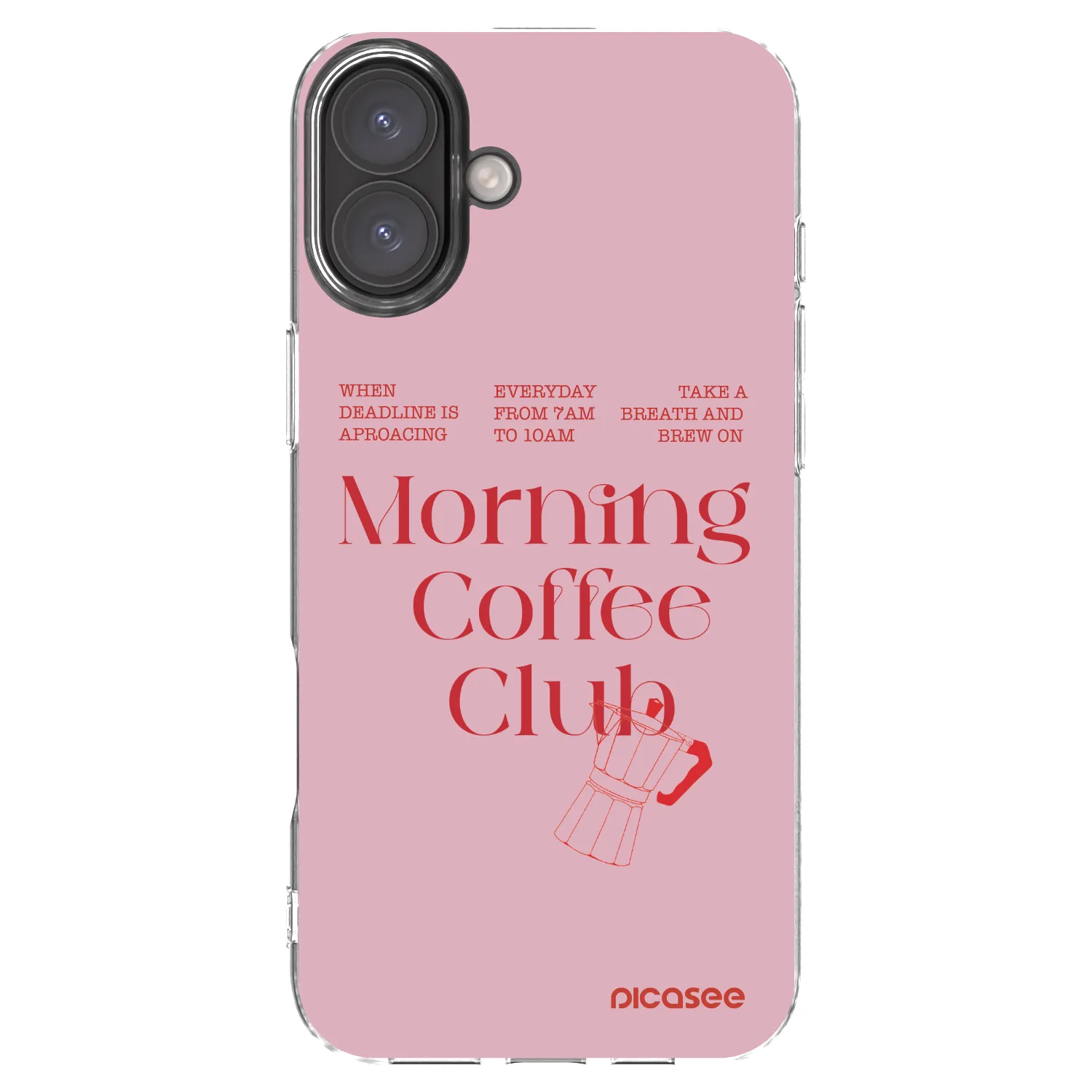 Picasee διαφανής θήκη σιλικόνης Apple iPhone 16 Plus - Morning