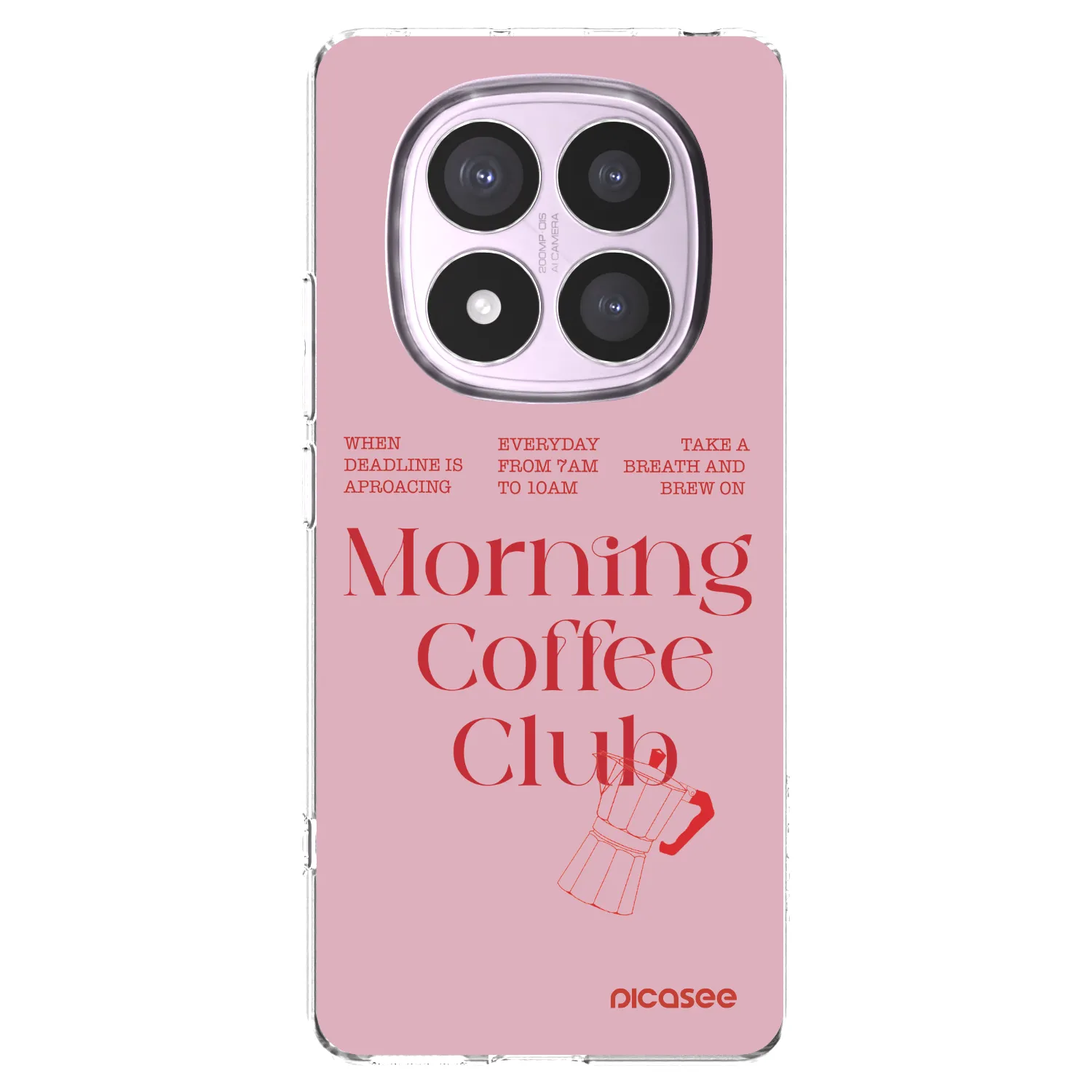 Picasee διαφανής θήκη σιλικόνης Xiaomi Redmi Note 14 Pro 5G - Morning