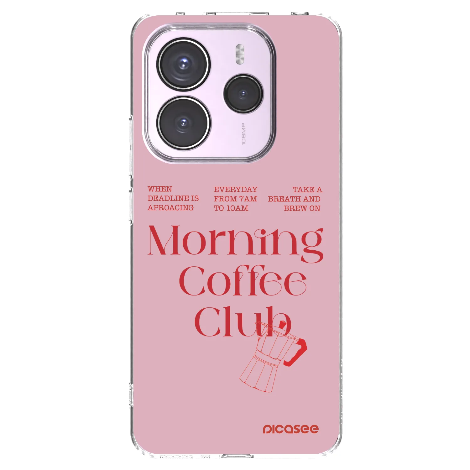 Picasee διαφανής θήκη σιλικόνης Xiaomi Redmi Note 14 5G - Morning