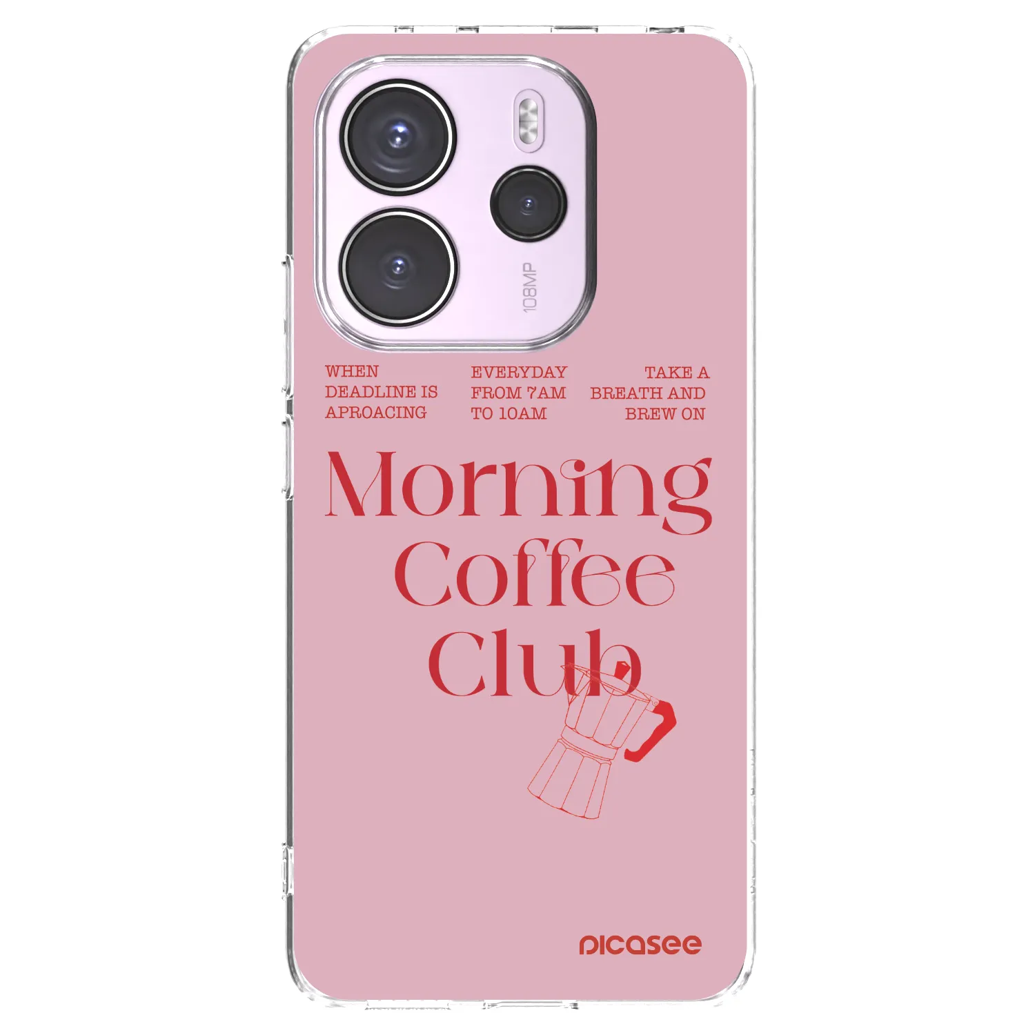Picasee διαφανής θήκη σιλικόνης Xiaomi Redmi Note 14 4G - Morning