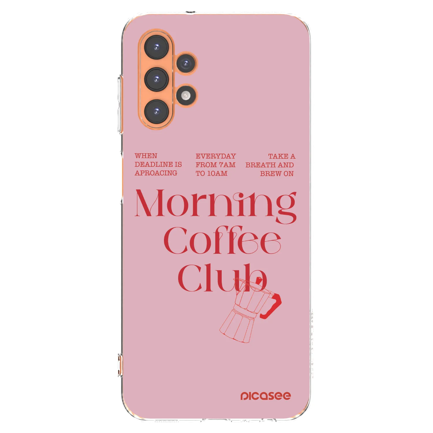 Picasee διαφανής θήκη σιλικόνης Samsung Galaxy A13 5G - Morning