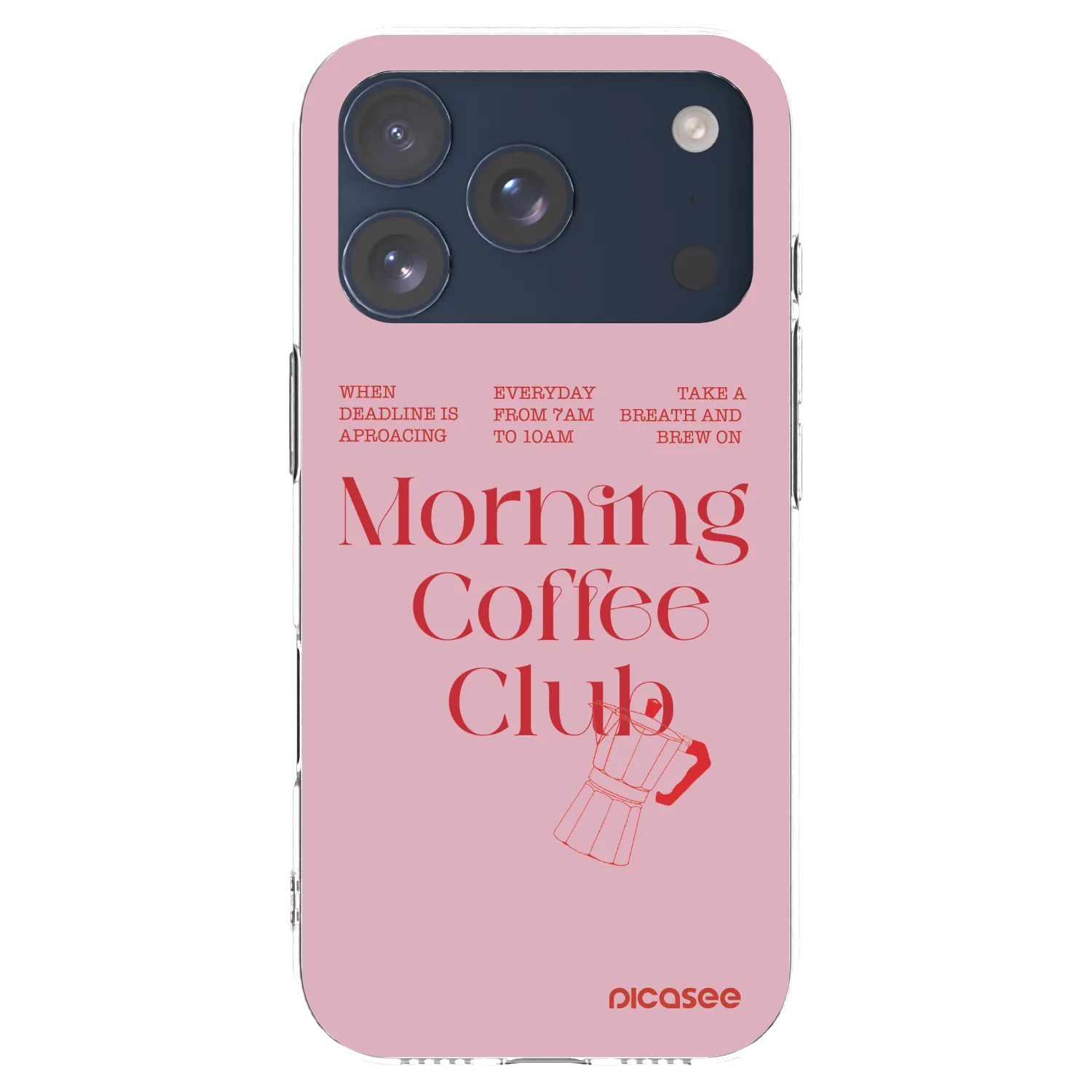 Picasee διαφανής θήκη σιλικόνης Apple iPhone 17 Pro - Morning