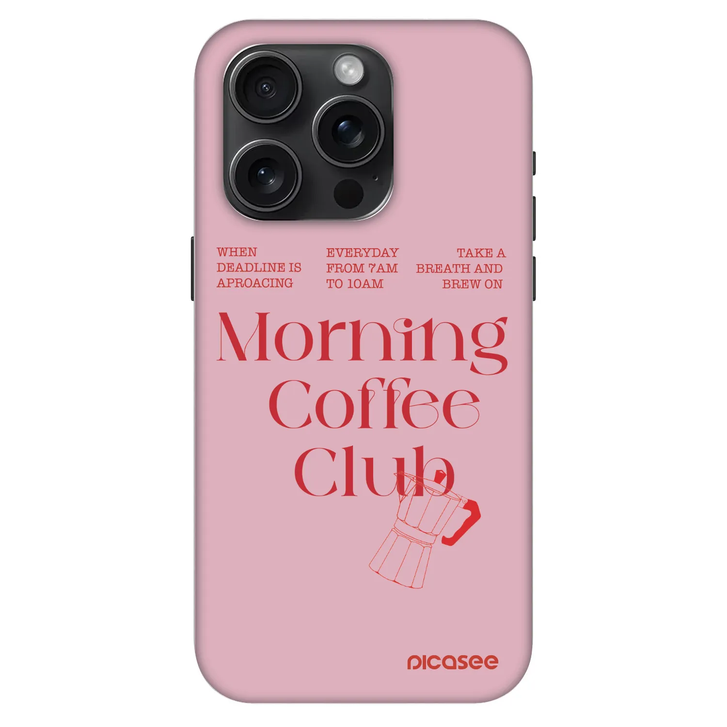 Picasee Fashion Case MagSafe για Apple iPhone 15 Pro - Morning