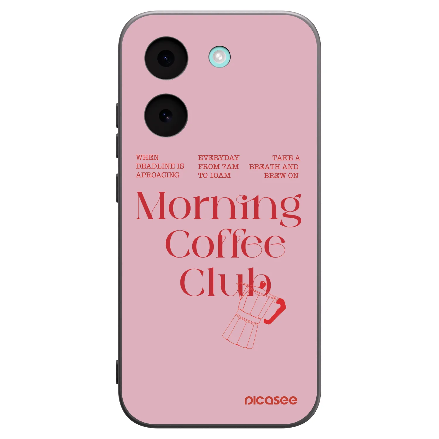 Picasee Μαύρη θήκη σιλικόνης για Xiaomi Poco X8 Pro - Morning