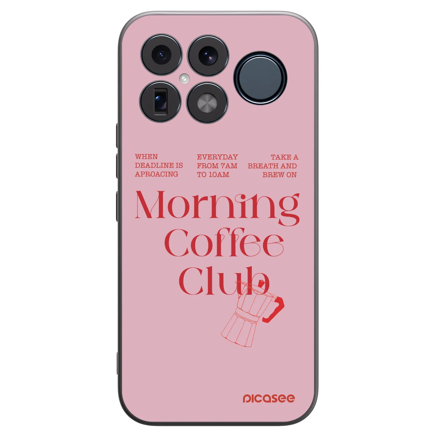 Picasee Μαύρη θήκη σιλικόνης για Xiaomi Poco F8 Ultra - Morning
