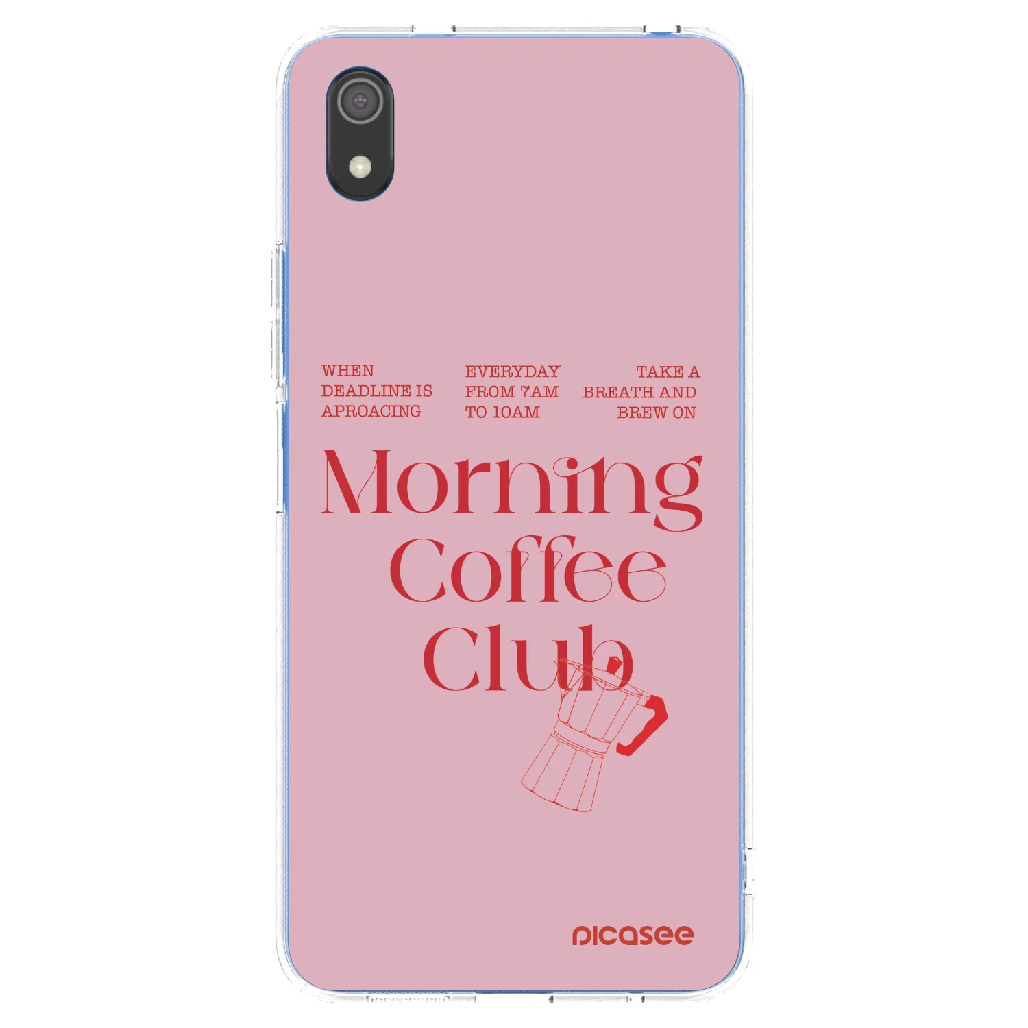 Picasee διαφανής θήκη σιλικόνης Xiaomi Redmi 7A - Morning
