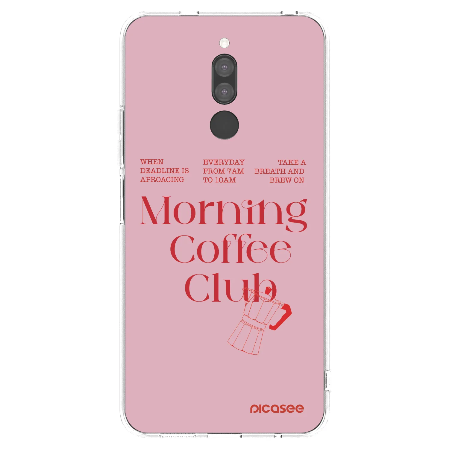 Picasee διαφανής θήκη σιλικόνης Xiaomi Redmi 8 - Morning