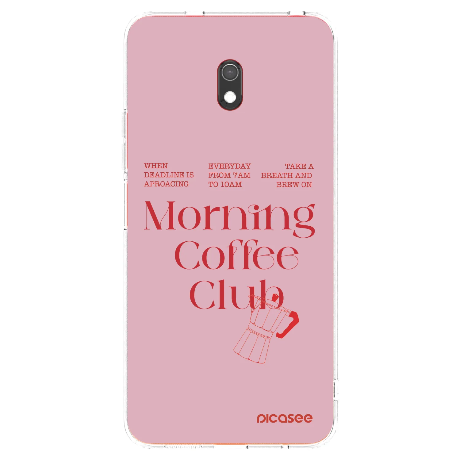 Picasee διαφανής θήκη σιλικόνης Xiaomi Redmi 8A - Morning