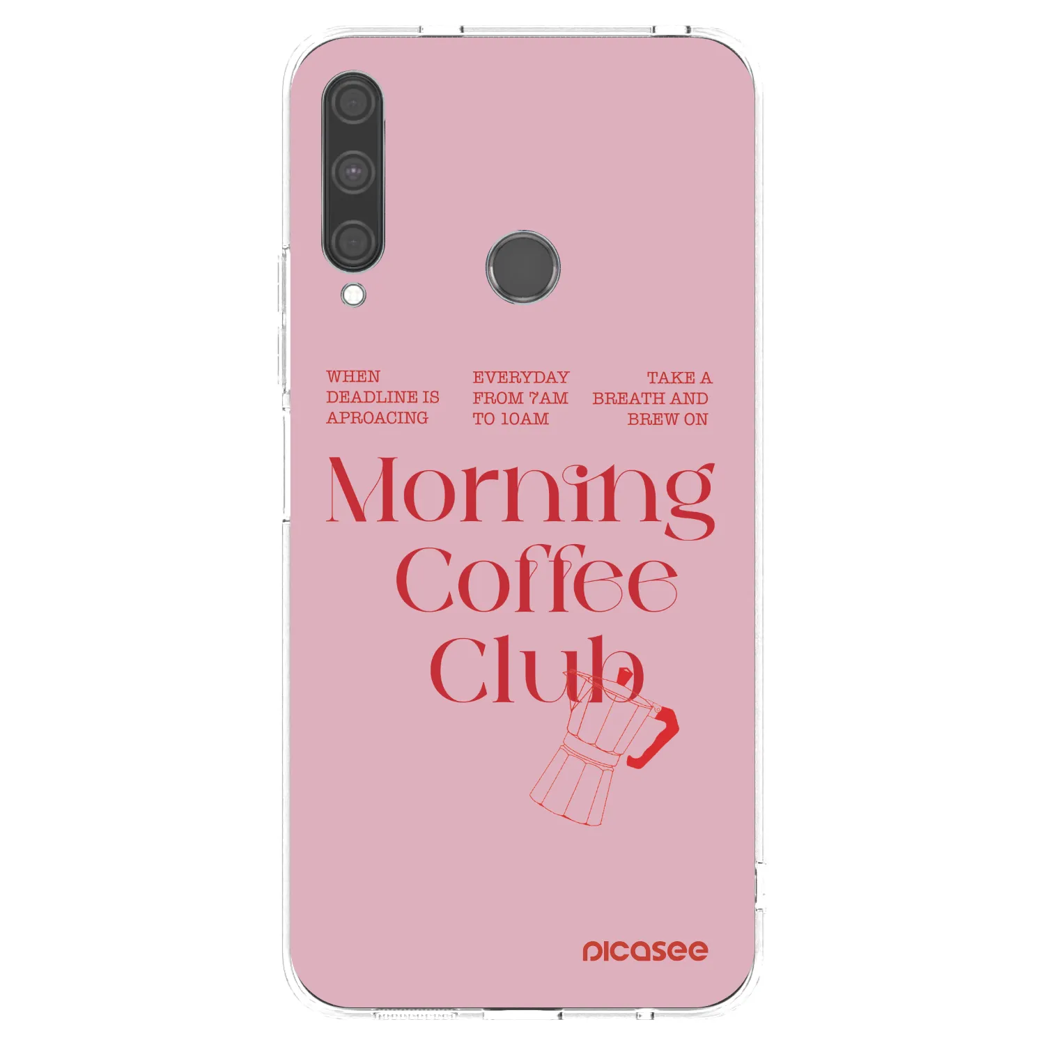 Picasee διαφανής θήκη σιλικόνης Huawei P40 Lite E - Morning
