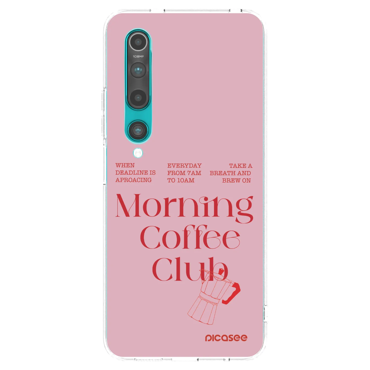 Picasee διαφανής θήκη σιλικόνης Xiaomi Mi 10 - Morning