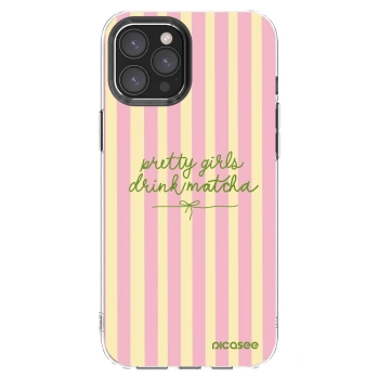 Picasee διαφανής θήκη σιλικόνης Apple iPhone 12 Pro Max - Pretty matcha