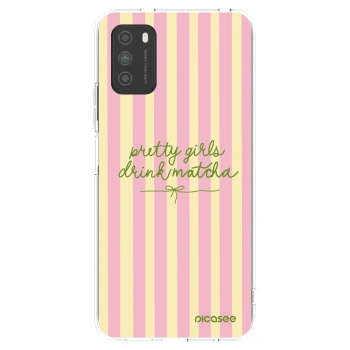Picasee διαφανής θήκη σιλικόνης Xiaomi Poco M3 - Pretty matcha