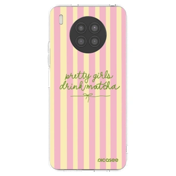 Picasee διαφανής θήκη σιλικόνης Huawei Nova 8i - Pretty matcha