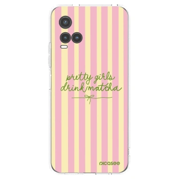 Picasee διαφανής θήκη σιλικόνης Vivo Y33s - Pretty matcha