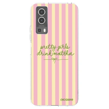 Picasee διαφανής θήκη σιλικόνης Vivo Y72 5G - Pretty matcha